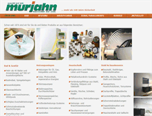 Tablet Screenshot of murjahn-moelln.de